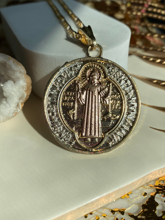 Saint Benedict necklace