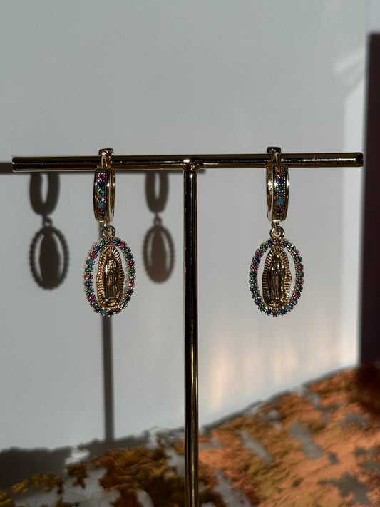 Virgencita earrings