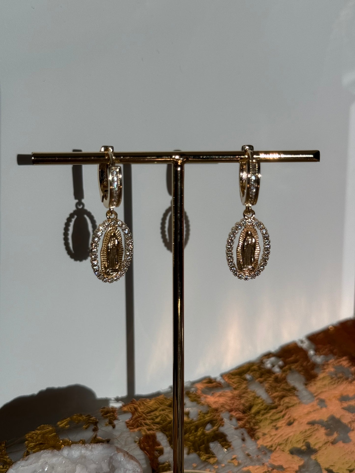 Virgencita earrings