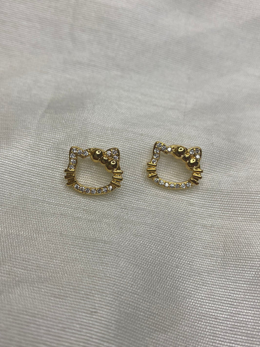 Hello kitty earrings