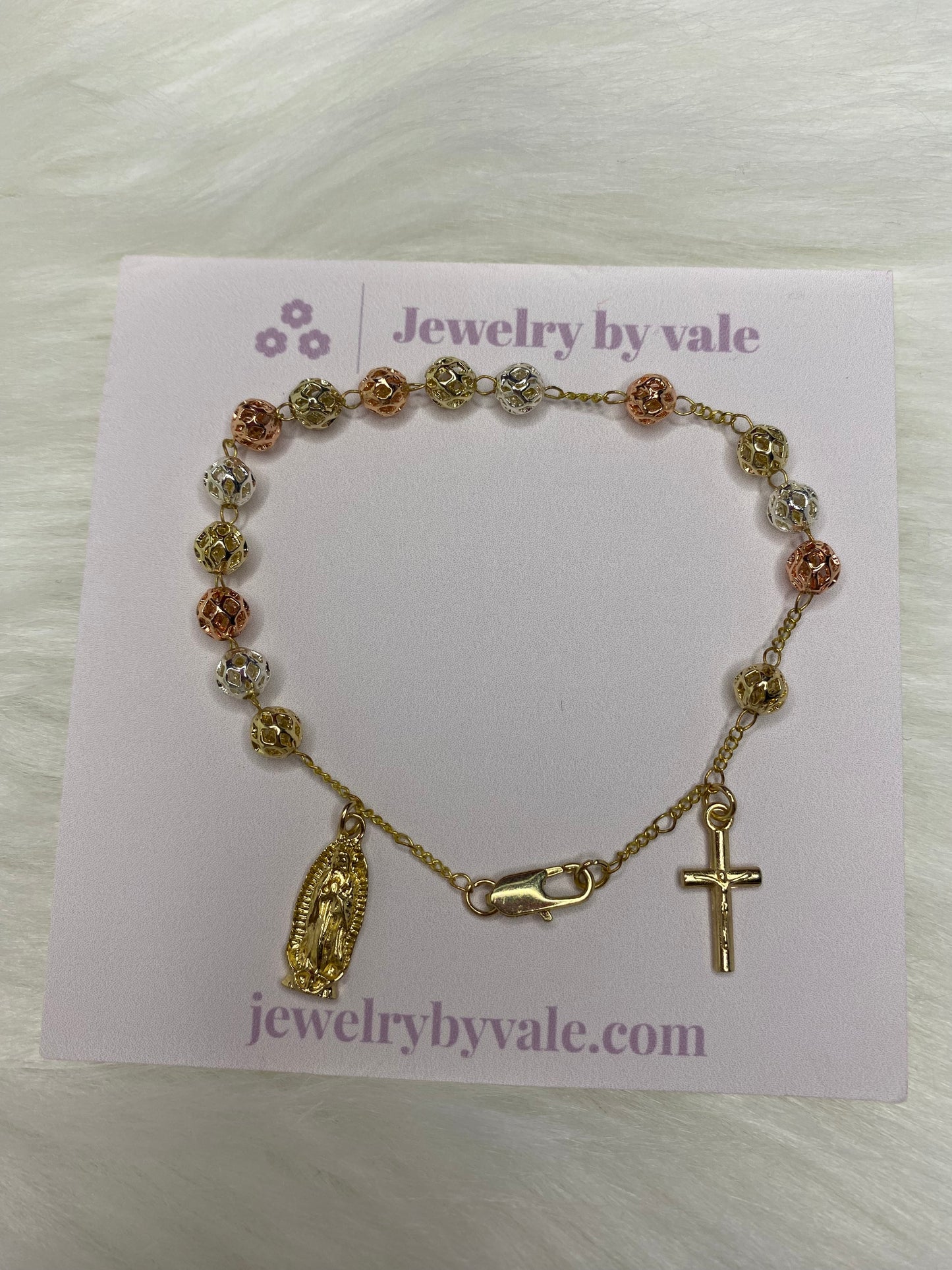 Virgencita rosario bracelet
